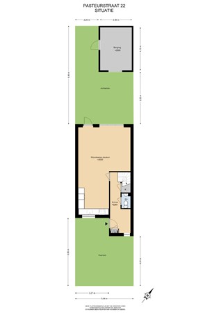 Floorplan - Pasteurstraat 22, 1433 KT Kudelstaart
